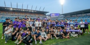 100名2025年高三毕业生来到泰达足球场，参与津门虎公开日活动